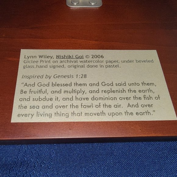 Giclee Print of 'Nishiki Goi' by Lynn Wiley - Picture 6 of 8